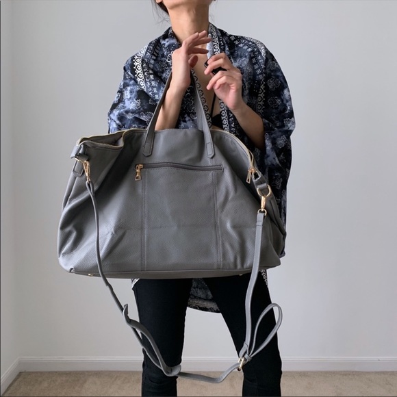 MEGHAN WEEKENDER BAG - COGNAC - Picture 8 of 8